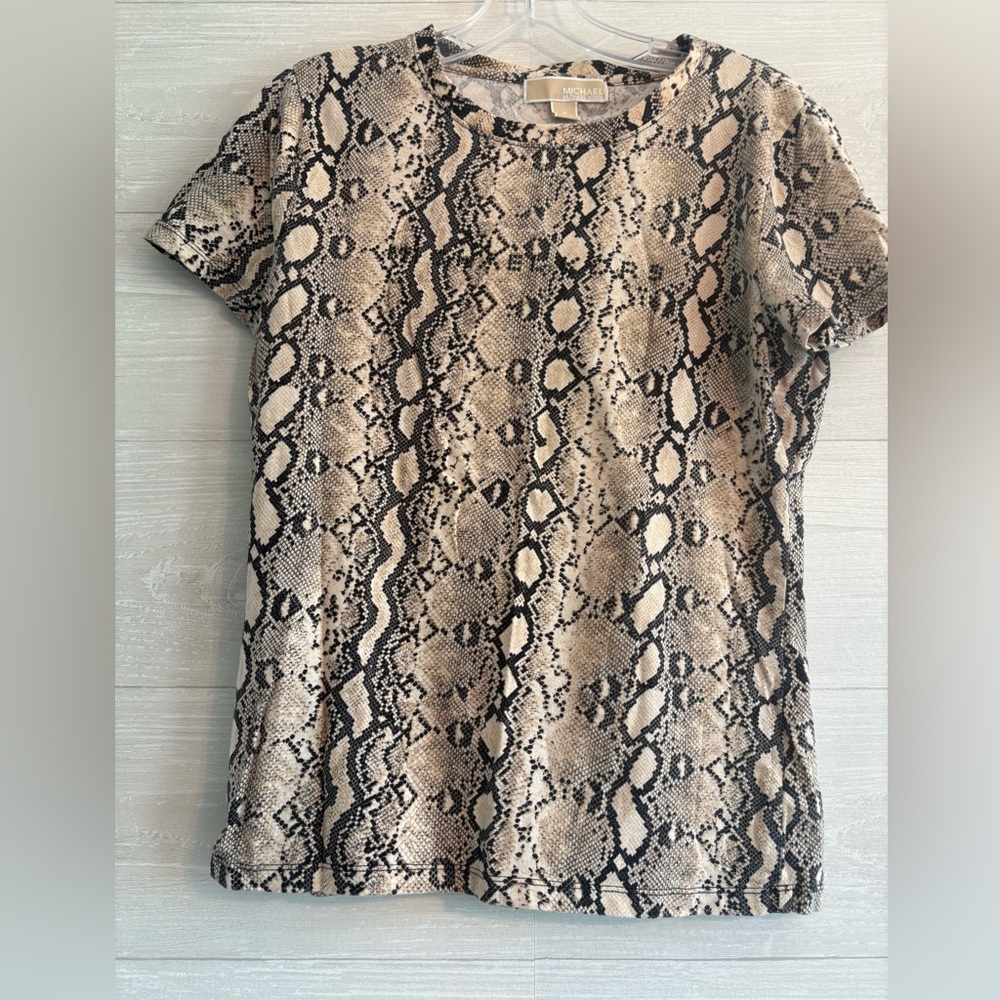 Snake Print T-Shirt